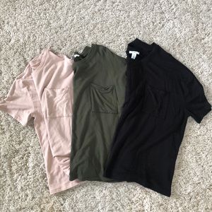 Daily Ritual Pocket Tees - set of 3